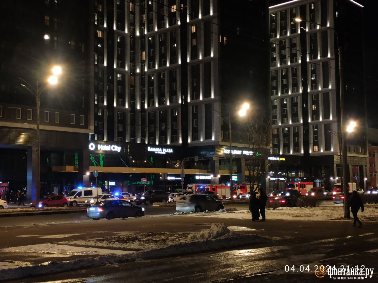 В Петербурге снова эвакуировали апарт-отель Valo